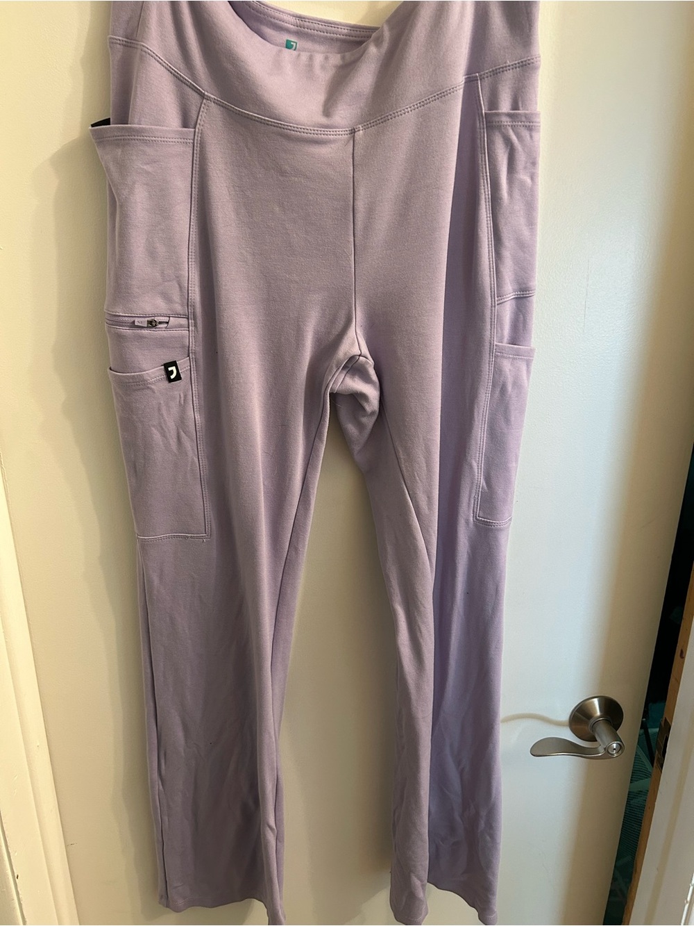 Jaanuu lavender Pocket scrub pants